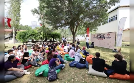 Denizli Büyükşehir Belediyesi Cankurtaran Gençlik Kampı’nda sezon sonuna yaklaşıyor