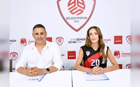 Yunusemre Belediyespor, Milli Smaçör Selinay Akçin'i Kadrosuna Kattı