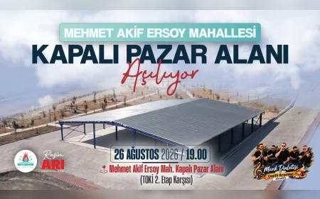 Nevşehir Belediye Başkanı Rasim Arı: “Kapalı Semt Pazarı Mehmet Akif Ersoy Mahallesi’ne hayırlı olsun”