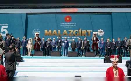 Adalet Bakanı Akın Gürlek: “Malazgirt’ten aldığımız güçle Türkiye Yüzyılı hedeflerimize ilerleyeceğiz”