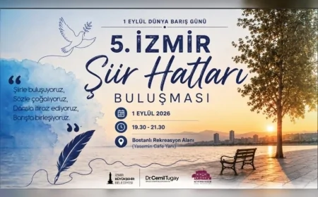 İzmir’de Dünya Barış Günü şiirden tangoya sanatın ortak diliyle kutlanacak