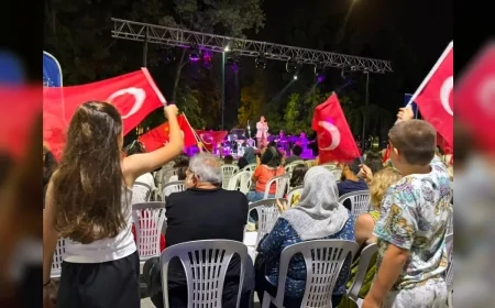 Bursa’da 30 Ağustos coşkusu Kültürpark’ta zafer türküleriyle başladı