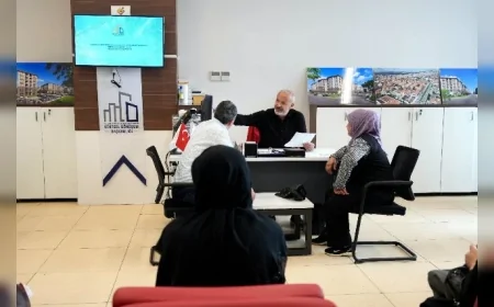 Çorum Belediyesi Kale/Gülabibey Mahallesi Kentsel Dönüşüm Projesi’nde boş parseller için uzlaşma sürecini başlattı