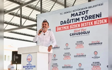Denizli Büyükşehir Belediyesi 10 bin 66 üreticiye 704 bin 880 litre mazot desteğini sahada dağıtıyor
