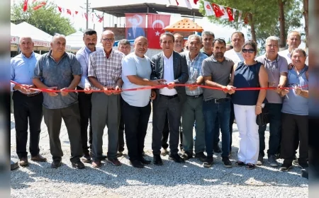 Efeler Belediye Başkanı Anıl Yetişkin: “Vefayı hizmetle buluşturduk, Pınardere’de Muammer Tanrıverdi’nin adını yaşatıyoruz”