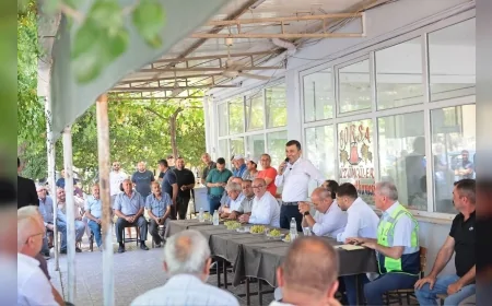 Denizli Büyükşehir Belediye Başkanı Bülent Nuri Çavuşoğlu: “Emeğin, üretimin ve üreticimizin yanındayız”