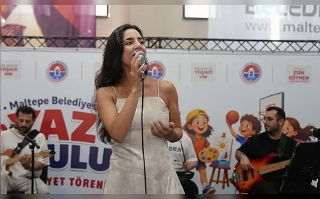 Maltepe Belediyesi Yaz Okulu çocukların spor, sanat ve sosyal etkinliklerle dolu yazının ardından coşkulu törenle sona erdi