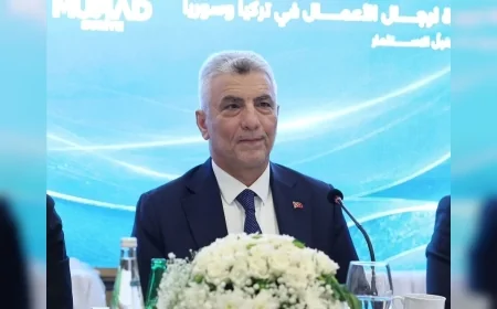 Ticaret Bakanı Ömer Bolat: “Türkiye ile Suriye arasındaki ticaret hacmini 10 milyar dolar seviyesine ulaştırmayı hedefliyoruz”