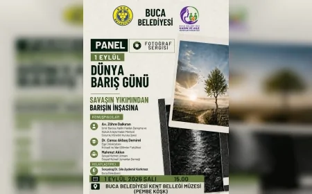 Buca Belediye Başkan Vekili Hüseyin Benzer: “Barışı hayatın her alanında birlikte inşa etmek zorundayız”