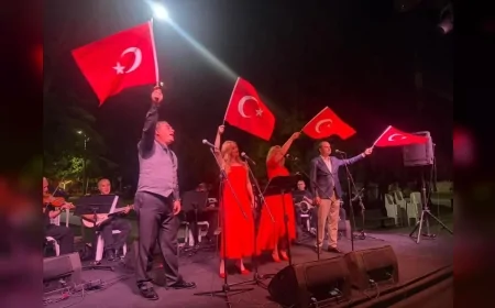 Bursa’da 30 Ağustos Zafer Haftası coşkusu Türk Sanat Müziği konseriyle kente yayıldı