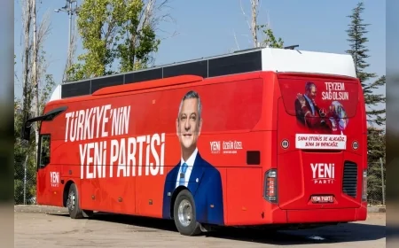 YENİ Parti Genel Başkanı Özgür Özel’e verilen söz parti otobüsüne taşındı: “Sana otobüs de alacağız bina da yapacağız”