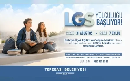 Tepebaşı Belediye Başkanı Dt. Ahmet Ataç: “LGS gibi gelecekleri açısından önemli bir sınava daha güçlü şekilde hazırlanmalarına imkan sağlıyoruz”