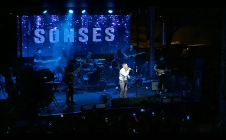 Aydın Büyükşehir Belediyesi’nin Yaz Konserleri Mimar Sinan Park’ta Bilal Sonses’in Sahnesiyle Devam Etti