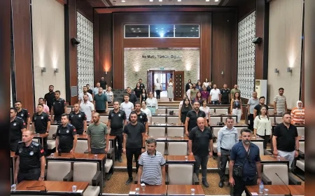 Keçiören Belediyesi personeline trafik güvenliği ve güvenli sürüş konusunda kapsamlı eğitim verildi