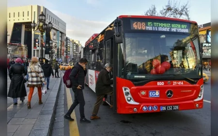 Ankara’nın 2050 ulaşım vizyonu için Sürdürülebilir Ulaşım Ana Planı ihalesi 17 Eylül’de yapılacak