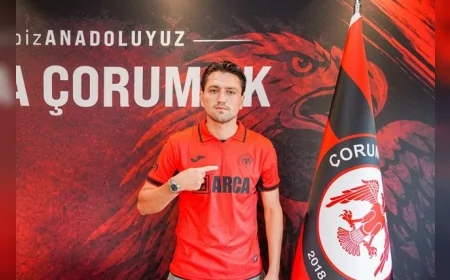 ARCA Çorum FK, Fenerbahçe’den milli futbolcu Cengiz Ünder’i kadrosuna kattı