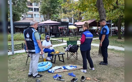 Yalova Belediyesi sahil ve parklarda çevre duyarlılığı için vatandaşlara çağrıda bulundu