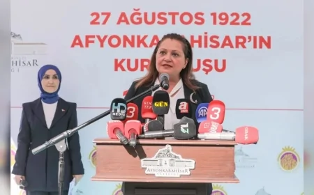 Afyonkarahisar Belediye Başkanı Burcu Köksal: “Afyonkarahisar son büyük zaferin kilidi oldu”