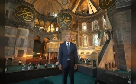 Kültür ve Turizm Bakanı Mehmet Nuri Ersoy: “Fatih’in emanetini tarihinin en kapsamlı restorasyonuna aldık”