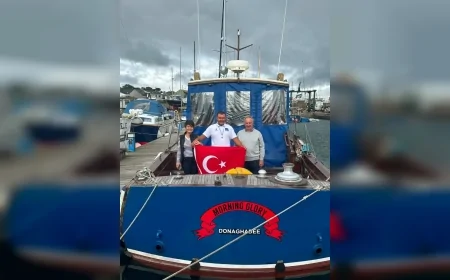 İzmirli milli yüzücü Tuna Tunca’nın Ocean’s 7’de dördüncü hedefi 34 kilometrelik Catalina Kanalı
