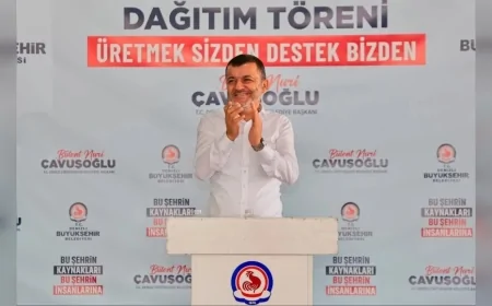 Denizli Büyükşehir Belediye Başkanı Bülent Nuri Çavuşoğlu: “Her zaman çiftçimizin yanında olmaya devam edeceğiz”