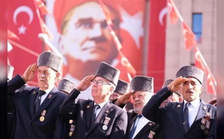 Eskişehir’de 30 Ağustos Zafer Bayramı’nın 104. yılı coşkuyla kutlandı