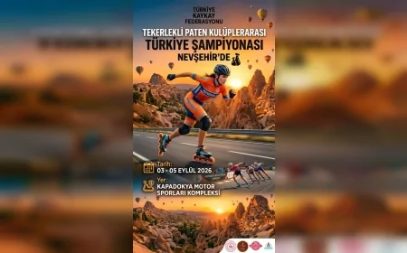 Nevşehir, Tekerlekli Paten Kulüplerarası Türkiye Şampiyonası’na Ev Sahipliği Yapacak