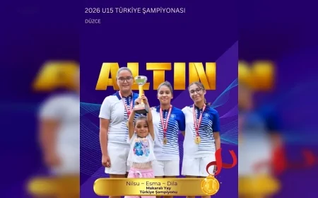 Muğla Büyükşehir Belediyesi U15 Kadın Takımı Düzce’de Türkiye Şampiyonu Oldu