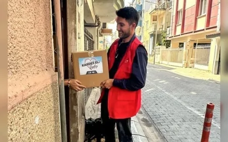 Efeler Belediye Başkanı Anıl Yetişkin’den Kardeş Eli Projesi ile ihtiyaç sahibi ailelere düzenli gıda desteği