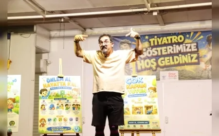 Çiğli Belediye Başkanı Onur Emrah Yıldız: “1.350 Çocuğumuzu Tiyatroyla Buluşturduk”