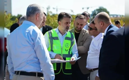 Bursa Şehir Hastanesi’nde 1.250 araç kapasiteli yeni otopark planlanan sürede hizmete açıldı