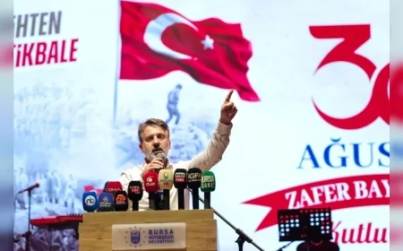 Bursa Büyükşehir Belediyesi Başkan Vekili Şahin Biba: “30 Ağustos Anadolu topraklarına vurulan bağımsızlık mührünün adıdır”