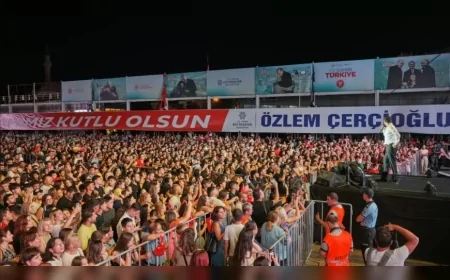 Aydın Büyükşehir Belediye Başkanı Özlem Çerçioğlu, 30 Ağustos Zafer Bayramı’nı on binlerce Aydınlının katıldığı coşkulu kutlamalarla taçlandırdı