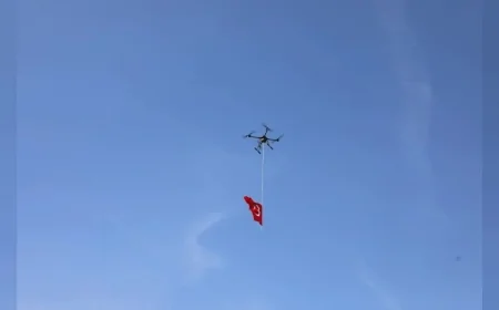 Bursa’da 30 Ağustos Zafer Bayramı coşkusu Yunuseli Havalimanı’ndaki havacılık şöleniyle gökyüzüne taşındı