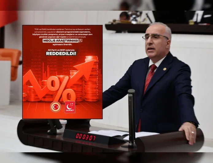 Saadet Partisi İstanbul Milletvekili Mustafa Kaya: “Açlık sınırı 36 bin lirayken emeklilerin yaşamaya hakkı yok mu”