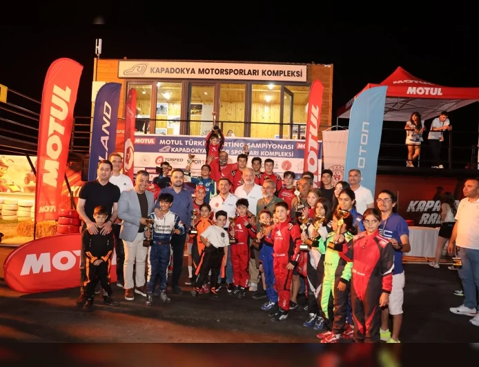 Nevşehir’de Türkiye Karting Şampiyonası’nın 4. Ayağında 55 Sporcu Pistte Mücadele Etti