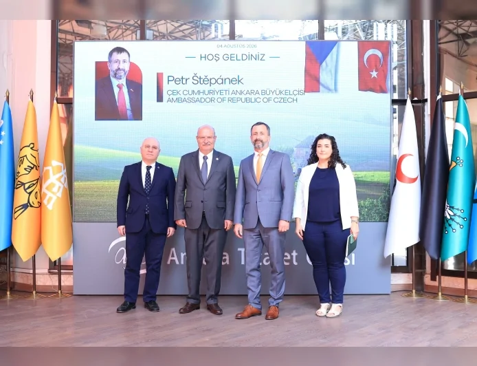 ATO Başkanı Gürsel Baran: “Ankara’nın ihracat potansiyeliyle Çekya ile 6,5 milyar dolarlık ticaret hacmini daha yukarı taşıyabiliriz”