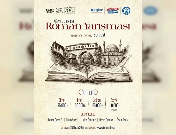 Yıldırım Belediyesi Roman Yarışması ile Edebiyat Dünyasına Yeni Eserler ve Yazarlar Kazandıracak