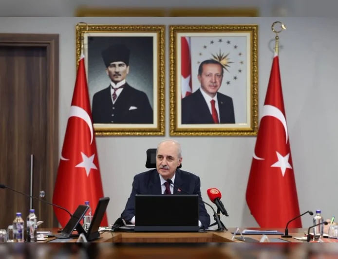 TBMM Başkanı Numan Kurtulmuş: “Raşid el-Gannuşi’nin içinde bulunduğu durumun ciddiyeti göz ardı edilmemelidir”