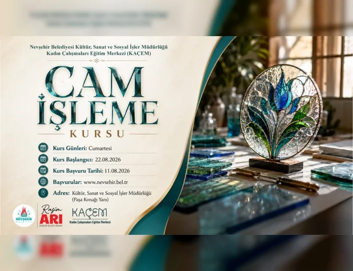 Nevşehir Belediyesi KAÇEM’de kadınlara yönelik meslek ve hobi kursları için başvurular başladı