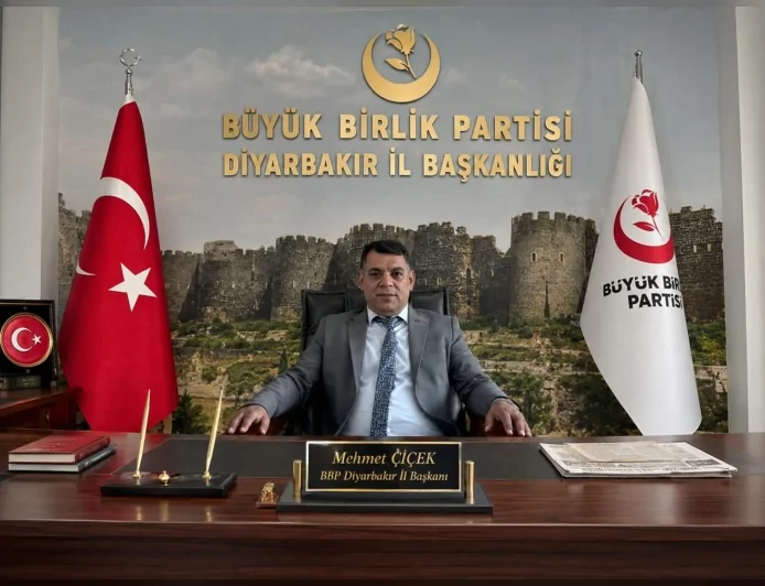 BBP Diyarbakır İl Başkanı Mehmet Çiçek: “Esnafımız ve kuyumcularımız sahipsiz değildir”
