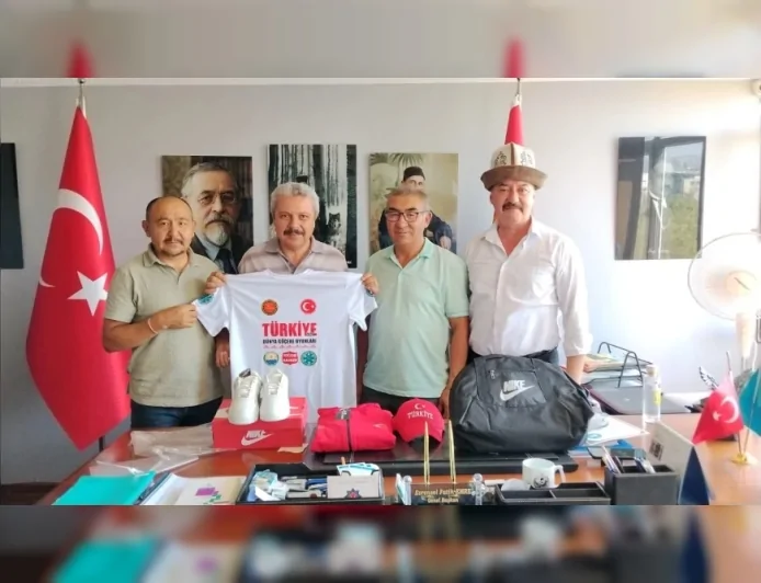 TURKKON, Kırgızistan’daki Göçebe Oyunları’nda mücadele edecek Aşık Ordo Türk Milli Takımı’na ekipman desteği sağladı