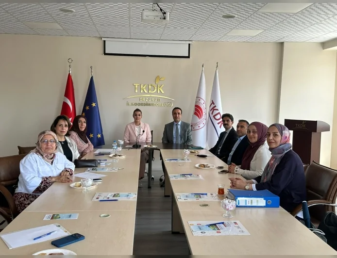 TOBB Erzurum Kadın Girişimciler Kurulu Ağustos ayı toplantısını TKDK ev sahipliğinde gerçekleştirdi