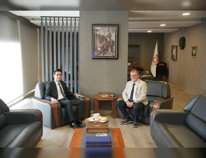 Çorum Cumhuriyet Başsavcı Vekili Şahin Kaplan’dan Çetin Başaranhıncal’a ziyaret