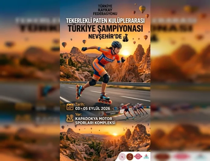 Nevşehir, Tekerlekli Paten Kulüplerarası Türkiye Şampiyonası’na Ev Sahipliği Yapacak