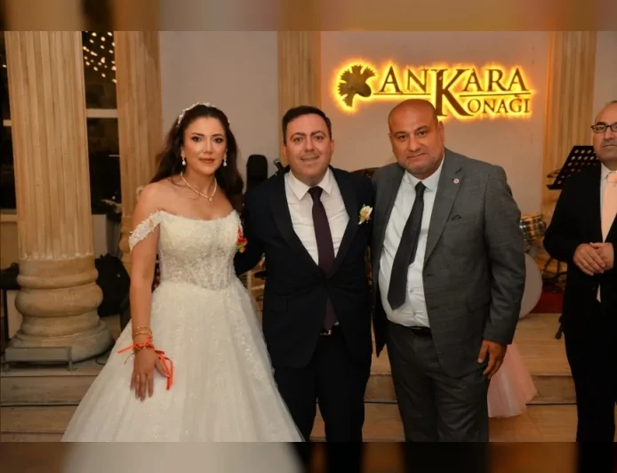 Ağrı Vali Yardımcısı Tuncay Karataş ile Müfettiş Hatice Atay Ankara’da dünyaevine girdi