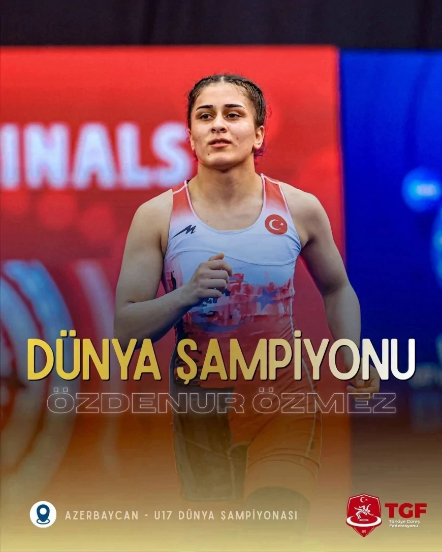 Dünya Şampiyonu Çorum’dan: Özdenur Özmez Bakü’de Namağlup Tarih Yazdı