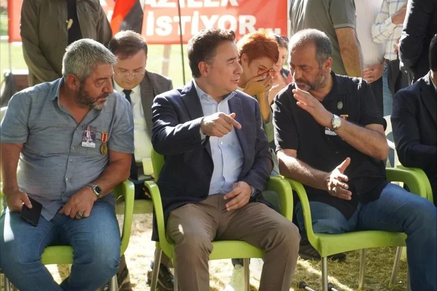 DEVA Partisi Genel Başkanı Ali Babacan: “Faize 60 milyar dolar ödeyen devlet şehit ve gazilerin haklarını da öder”