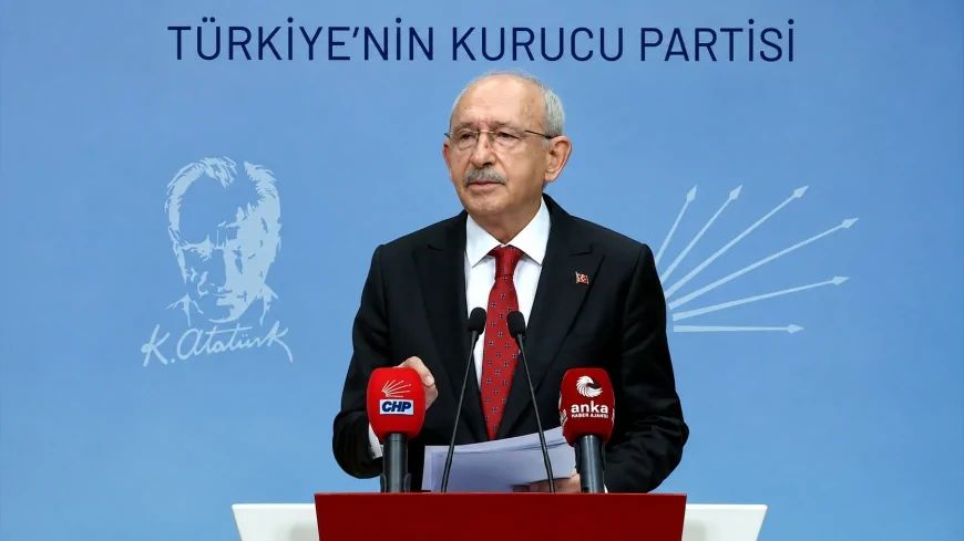 CHP Genel Başkanı Kemal Kılıçdaroğlu: “Terörün Bitmesi ve Üniter Devlet Yapısı Bizim Kırmızı Çizgimizdir”