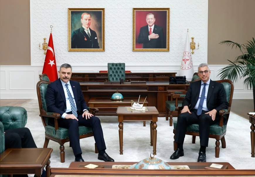 SAĞLIK BAKANI PROF. DR. KEMAL MEMİŞOĞLU: “BAKANLIKLARIMIZ ARASINDAKİ ÇALIŞMALARI SON DERECE VERİMLİ BİR GÖRÜŞMEDE DEĞERLENDİRDİK”